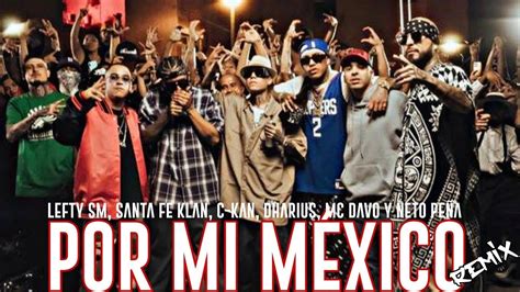 por mi mexico remix letra